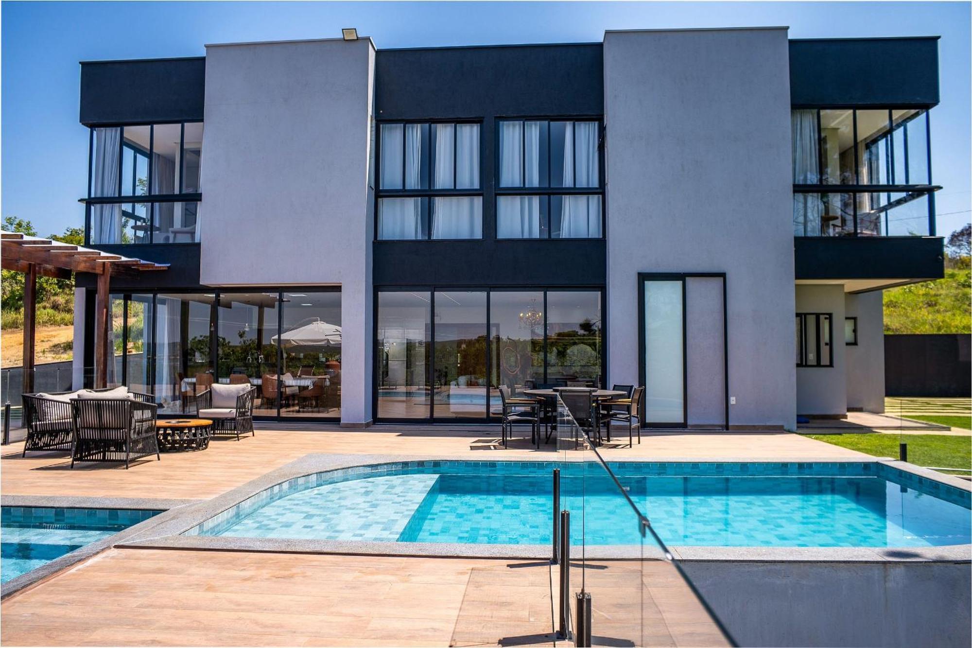 Pousada Com Piscina, Jacuzzi E Com Vista Em Capitolio - Casa Decore Exterior foto
